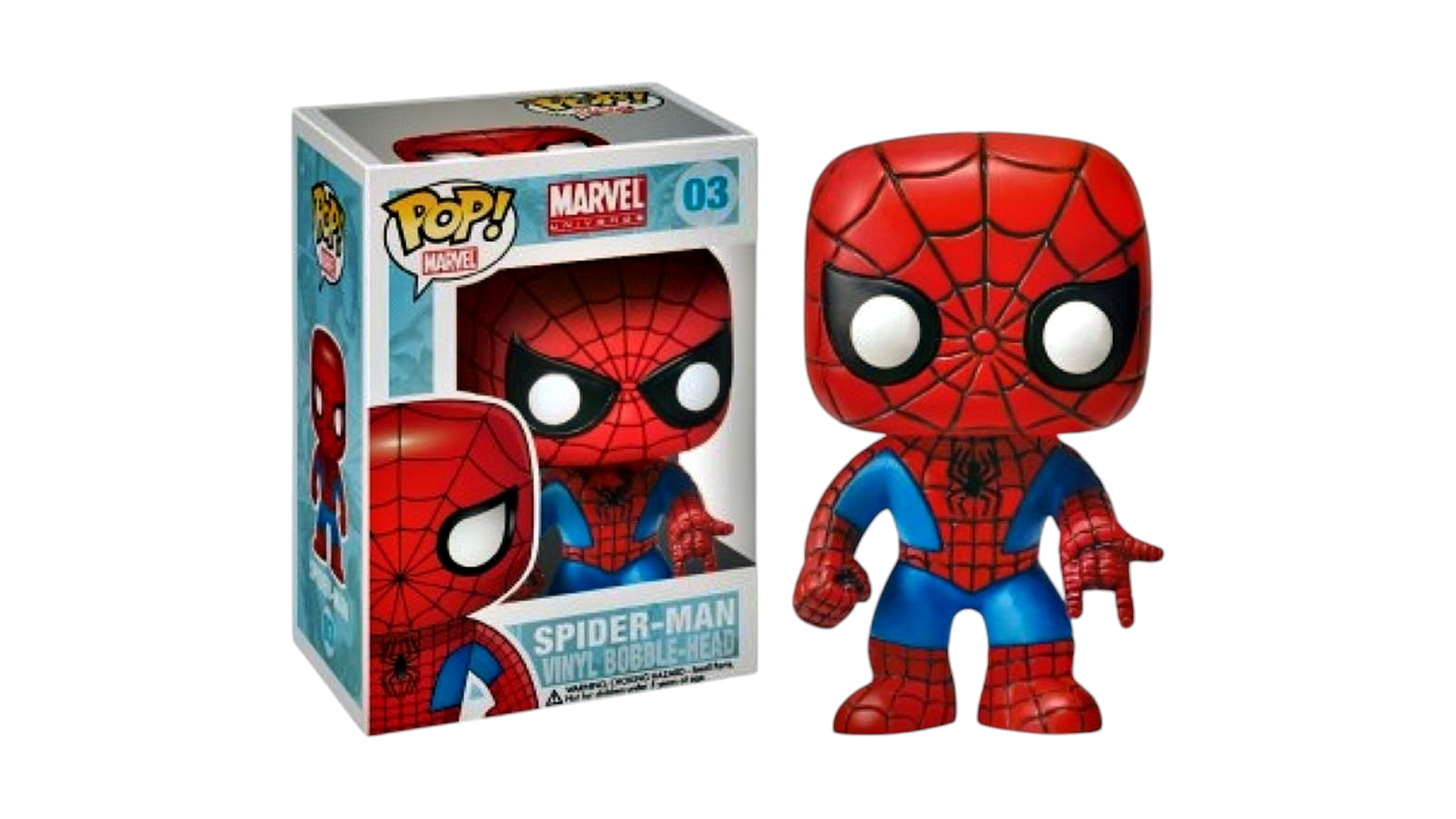 FUNKO POP! MARVEL UNIVERSE SPIDER-MAN #03 BOBBLE-HEAD