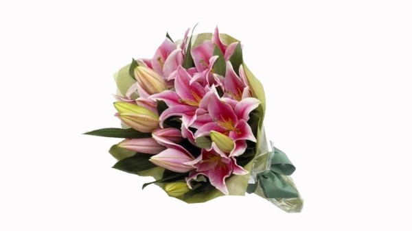 Pink Lilys Oriental Bouquet
