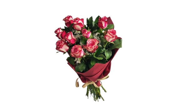 Roses Fabric Style Ribbon