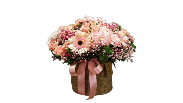 Basket Flower Arrangement