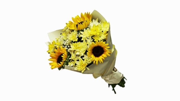 Yellow Shades Flower Bouquet