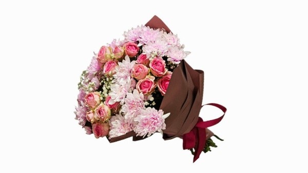 Dark & Light Pink Flower Shades