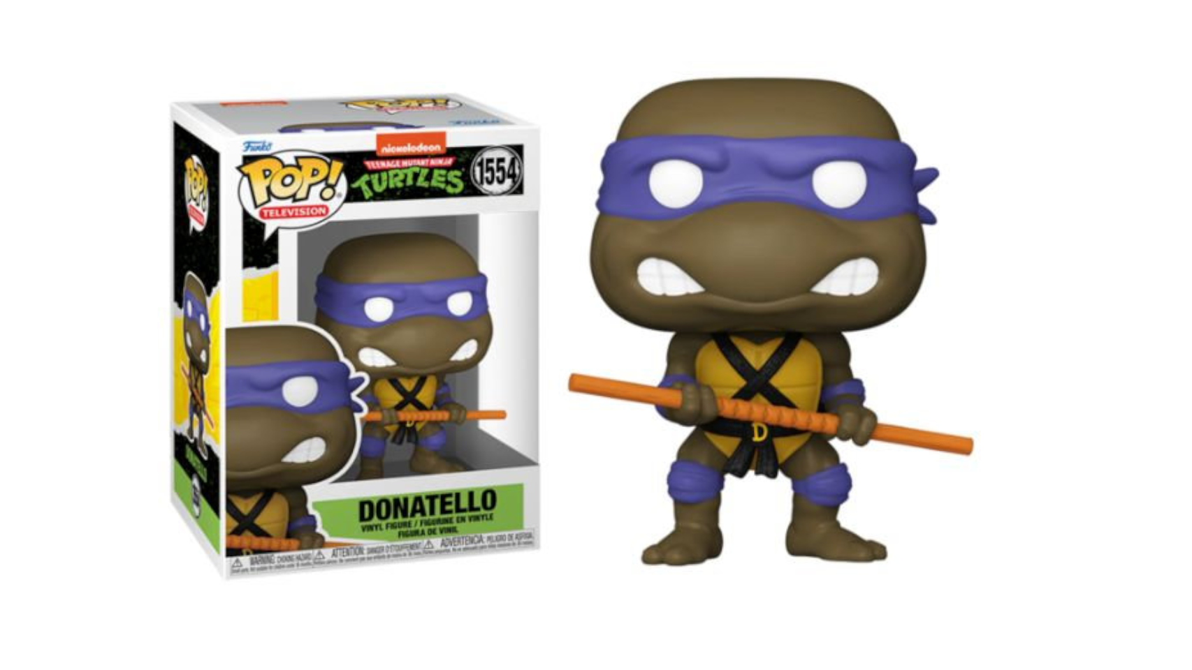 Funko Pop! Teenage Mutant Ninja TURTLES - Donatello #1554