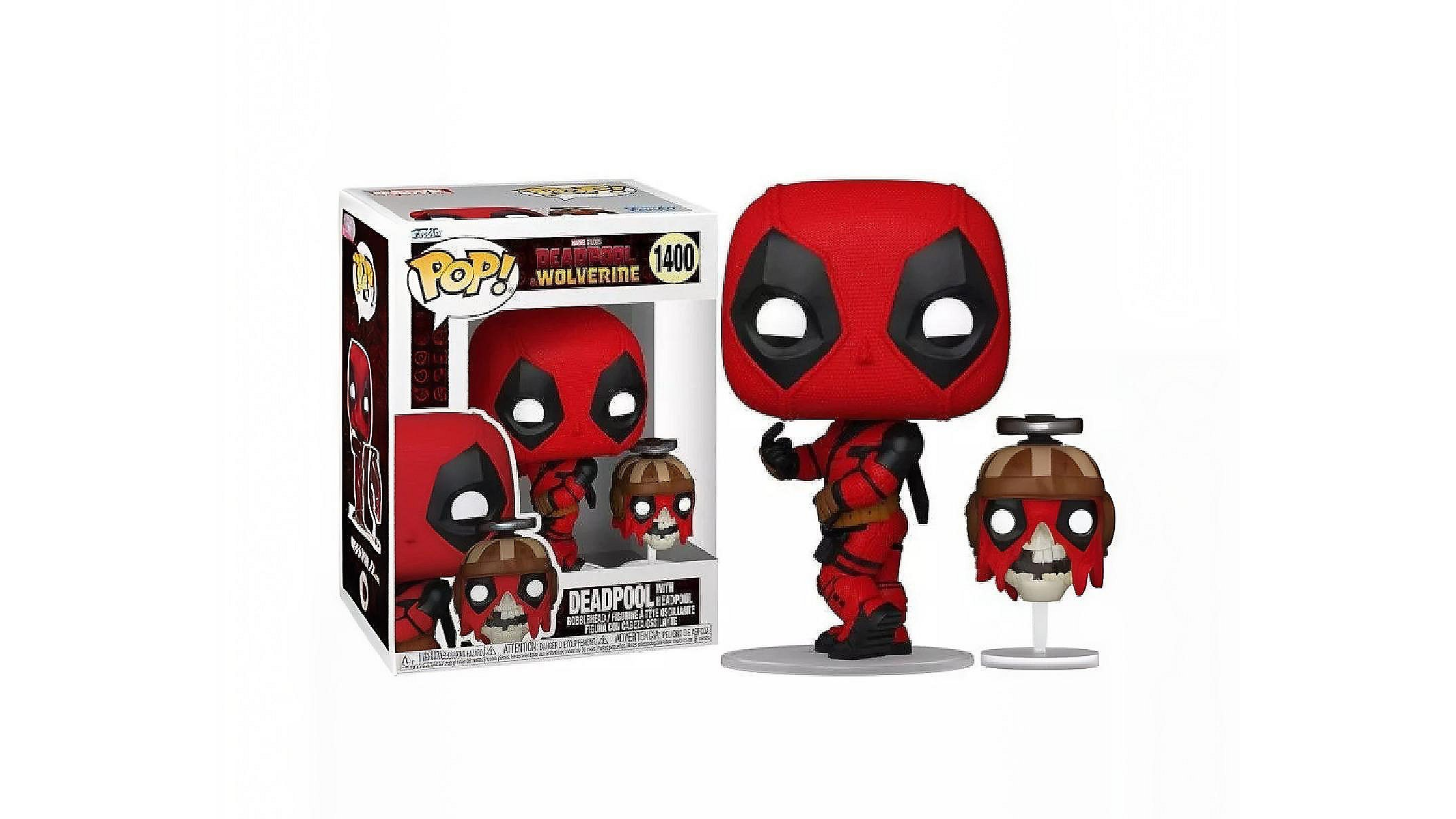 Funko Pop!  Deadpool & Wolverine: Deadpool With Headpool #1400