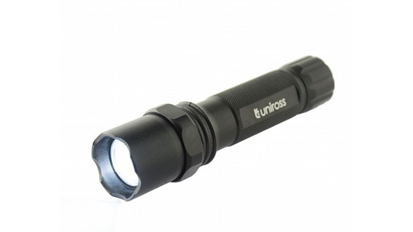 Uniross ULFL014 USB Rechargeable Pocket Flashlight IP54 300 lumens & Powerbank Function