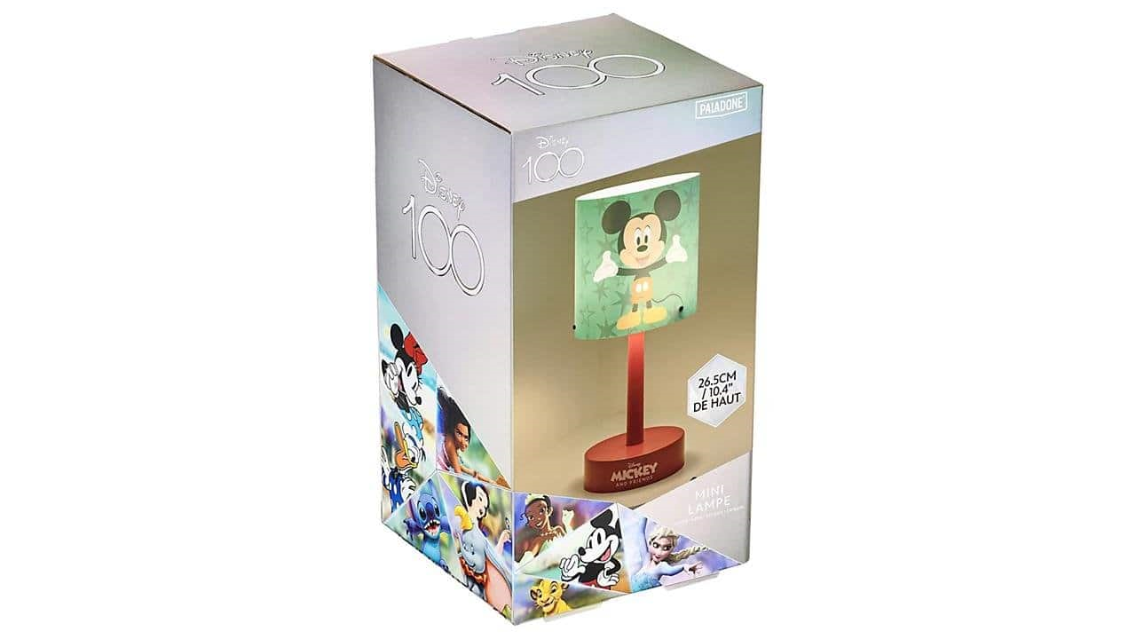 Paladone Disney 100: Mickey Mouse Mini Desk Lamp