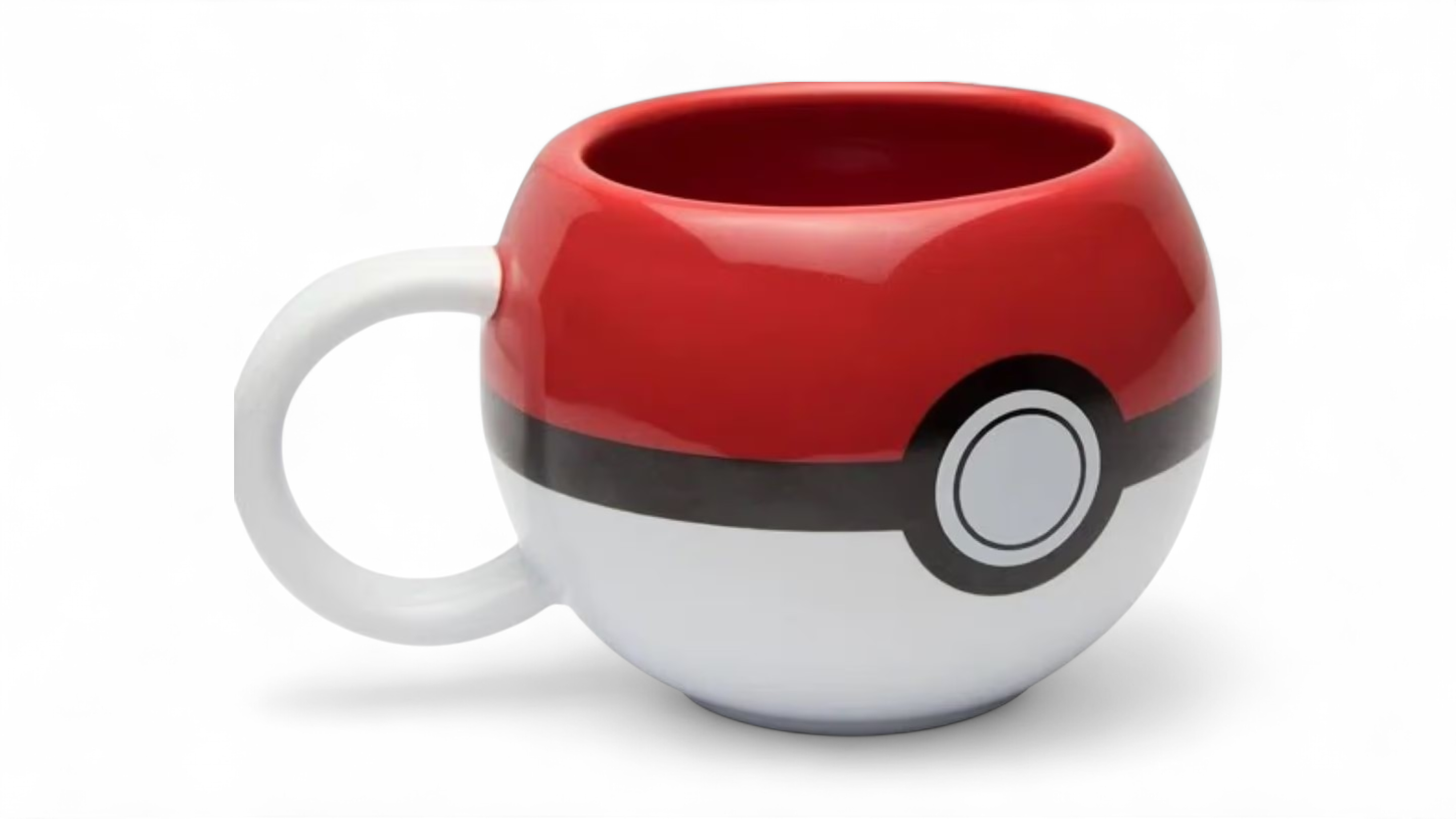 Pokemon Pokeball Ceramic 3D Mug OFFICIAL