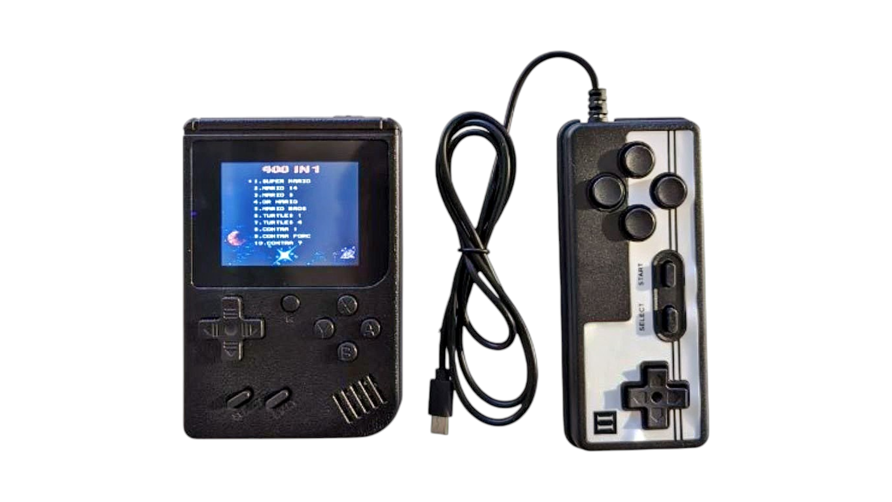 SUP Retro handheld console with classic retro games UPGRADE DOUBLE