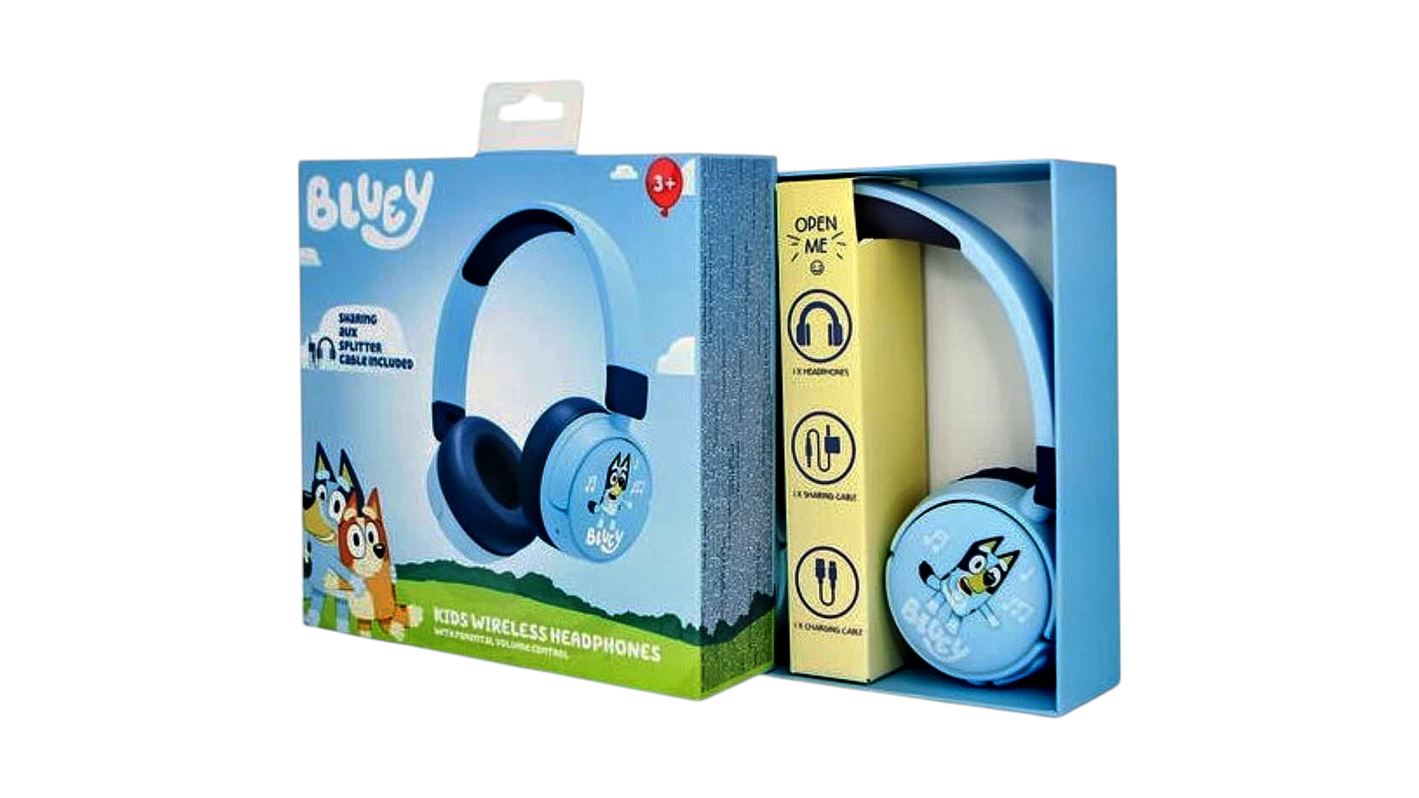 BLUEY WIRELESS KIDS HEADPHONES