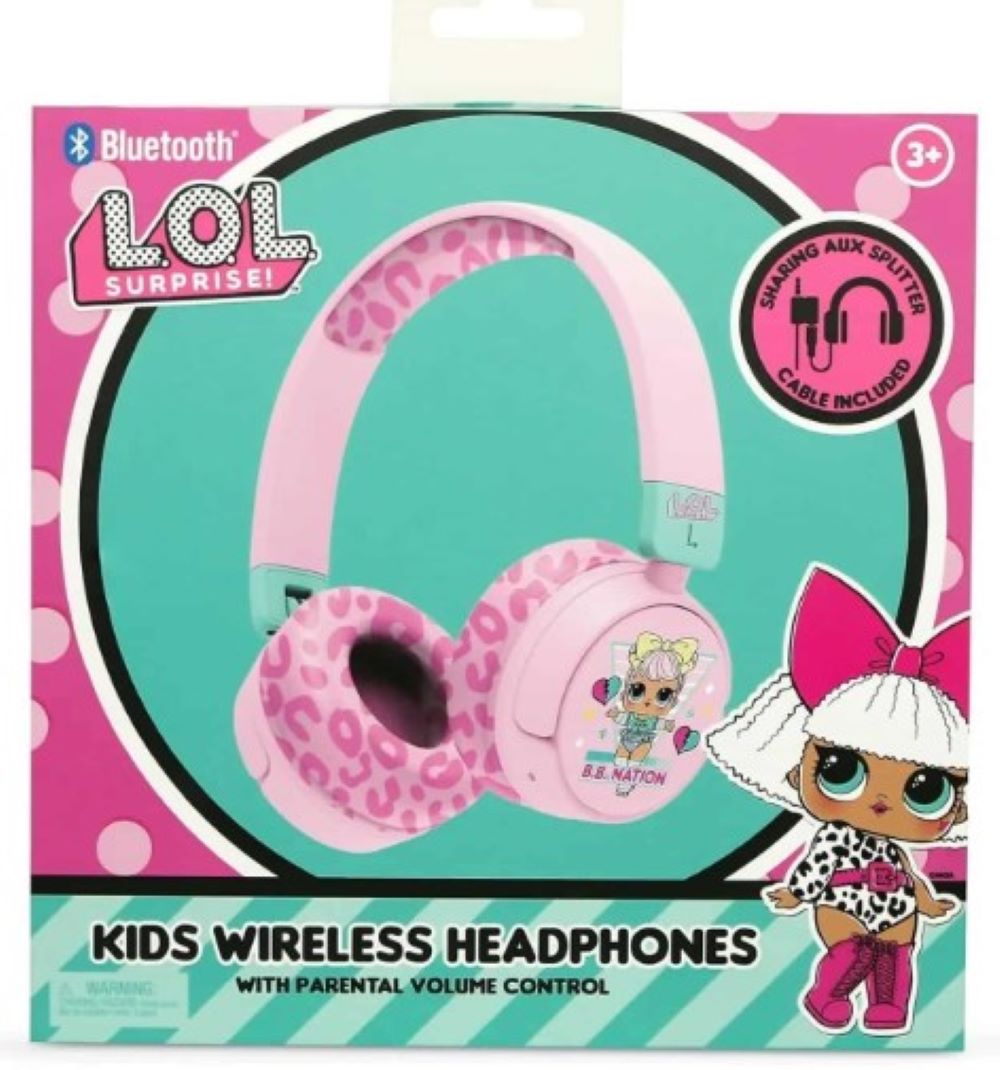 L.O.L SURPRISE KIDS WIRELESS HEADPHONES