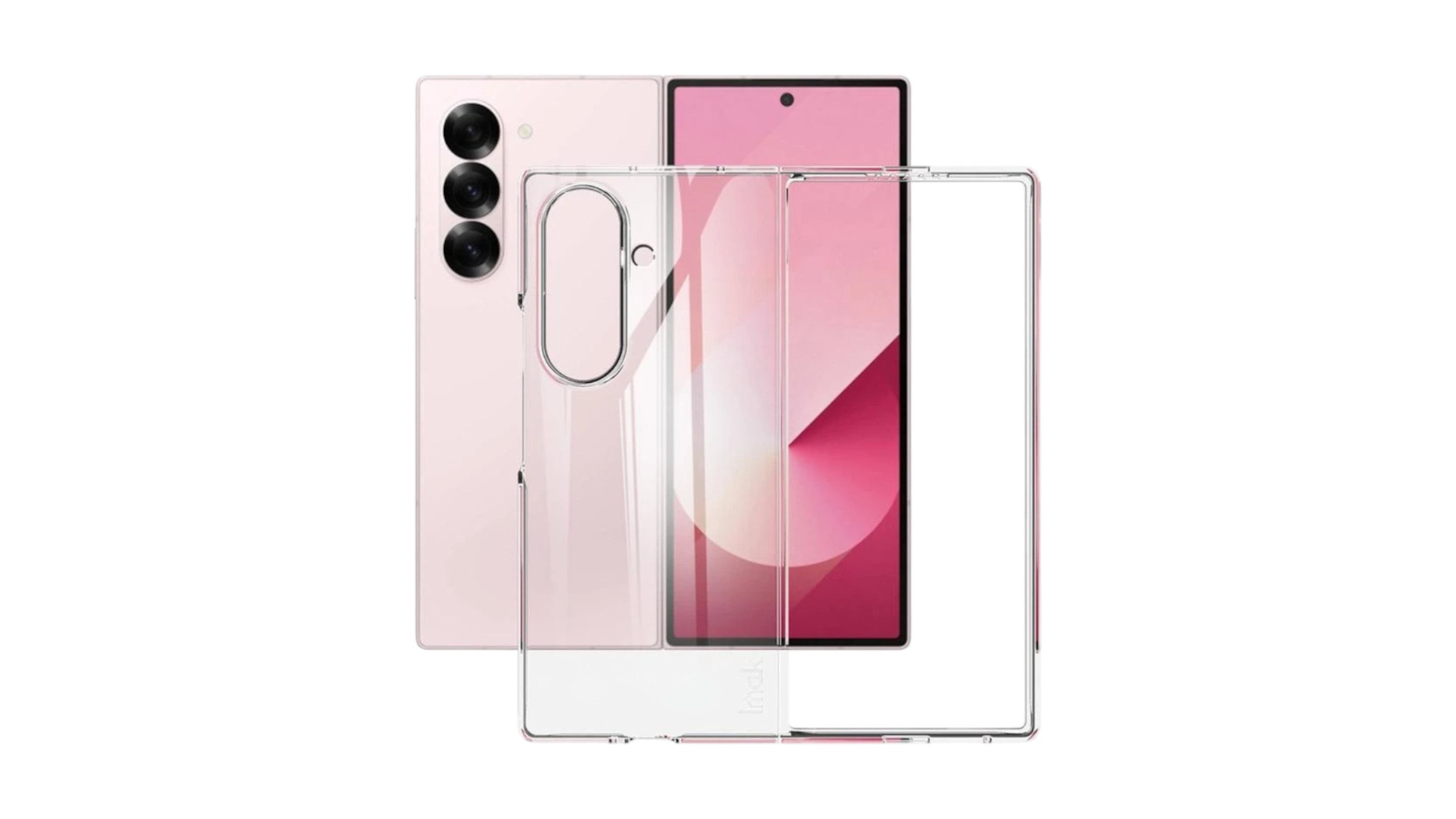 Samsung Z Fold 7 Clear Silicone Case