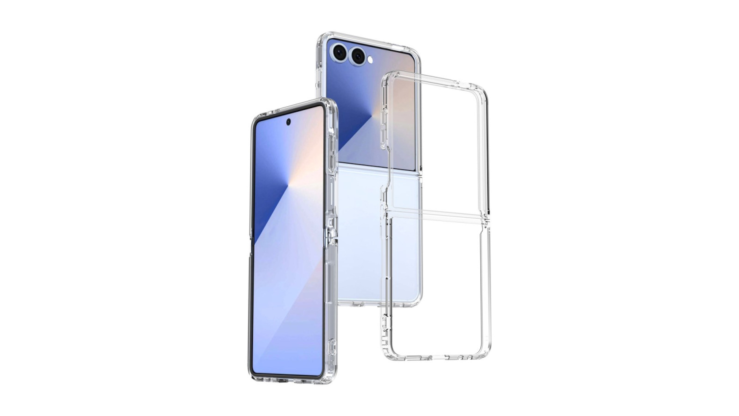 Samsung Z Flip 7 Clear Silicone Case