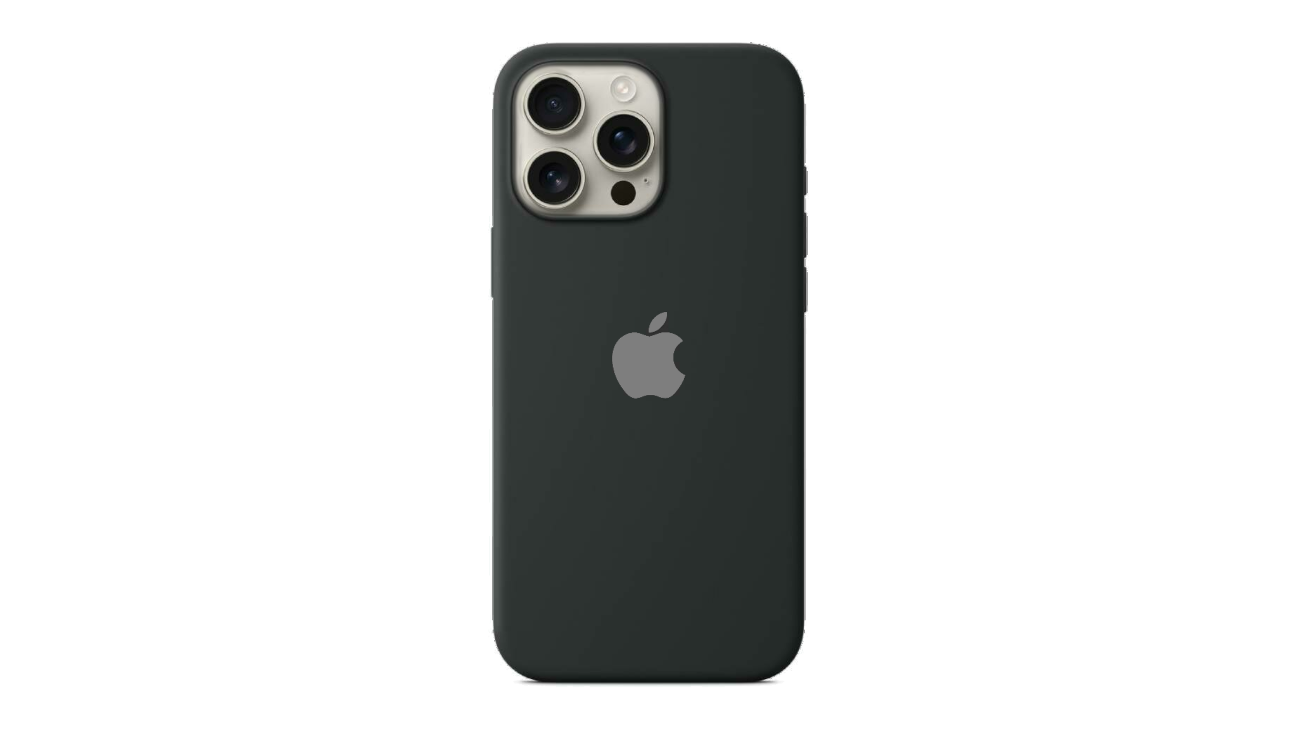 iPhone 16 Pro Max Silicone Case Black
