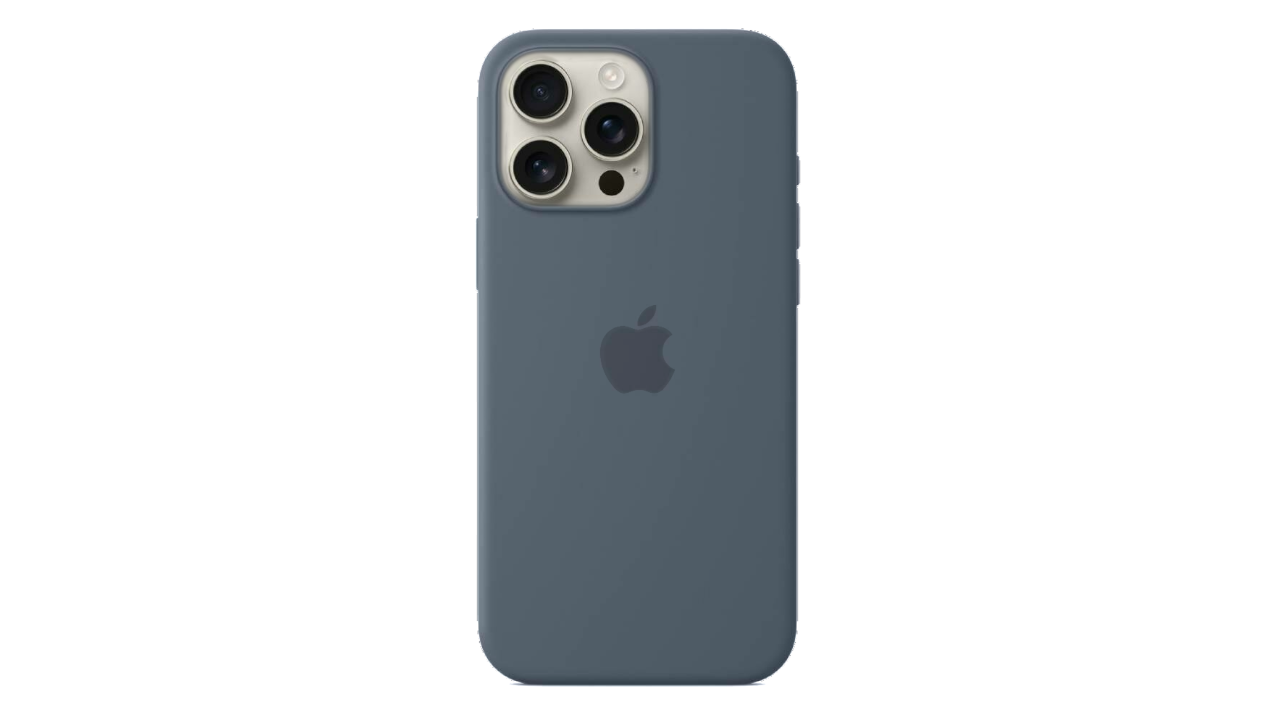 iPhone 16 Pro Silicone Case Navy Blue