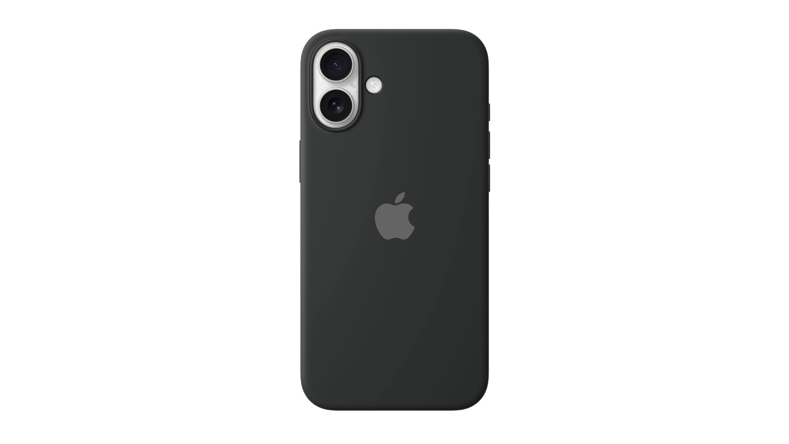 iPhone 16 Plus Silicone Case Black