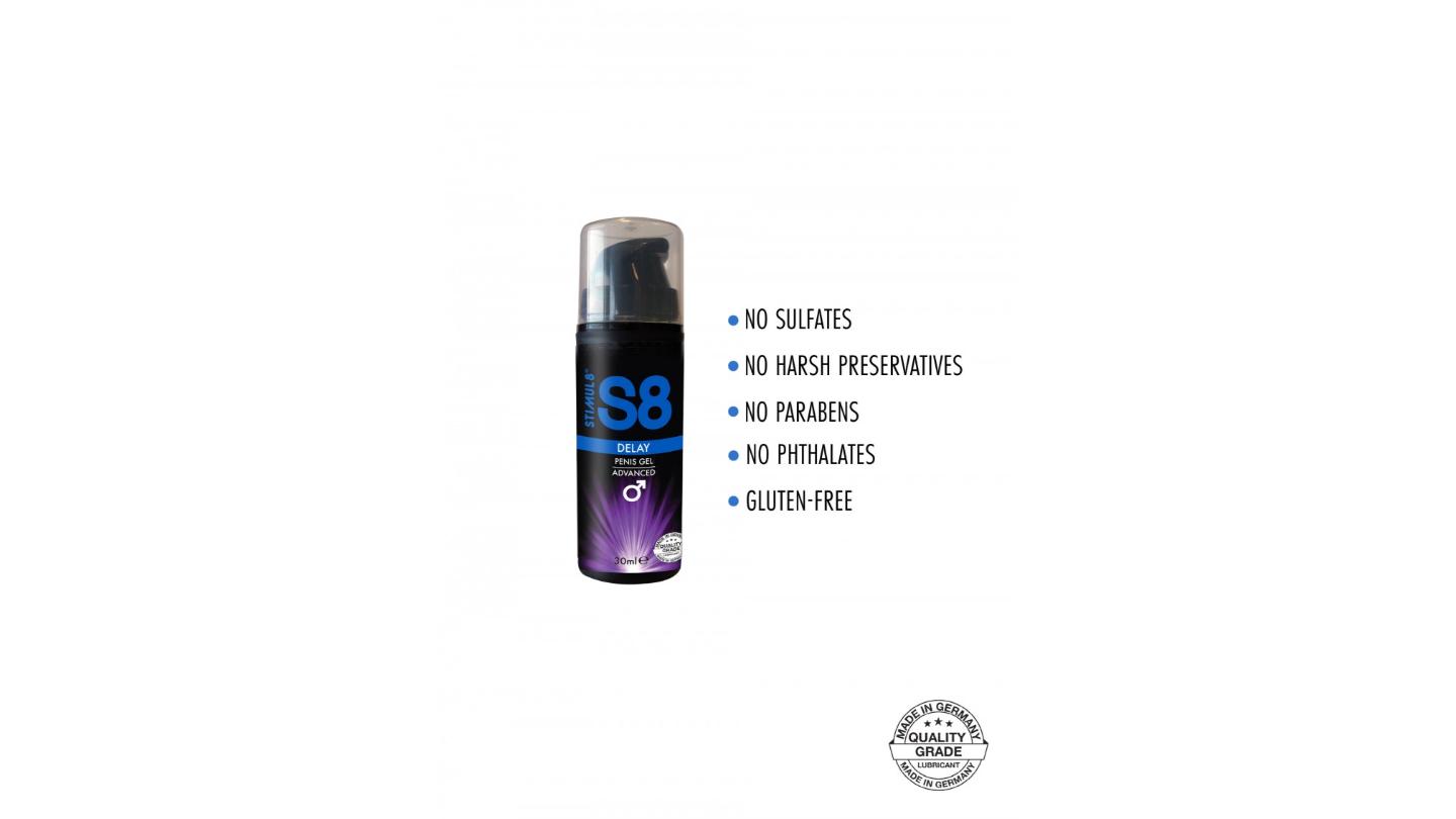 S8 Τζελ καθυστέρησης 30ml