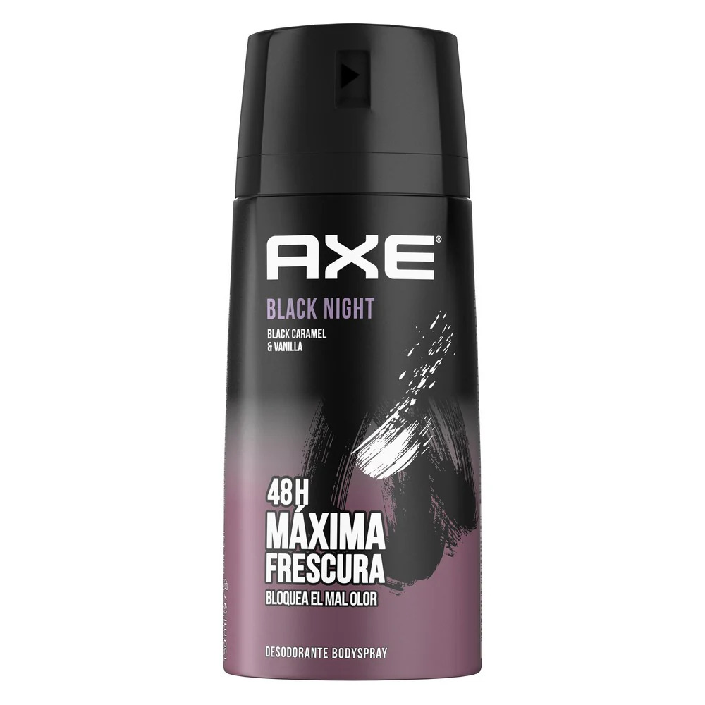 Axe Deodorant Bodyspray, Black caramel & vanilla, 150ml