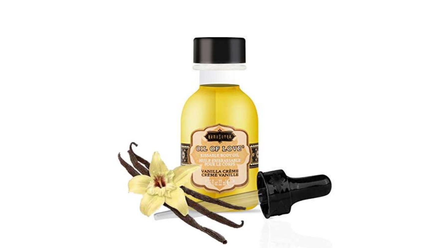Το αφροδισιακό λαδάκι της αγάπης με γεύση βανίλια