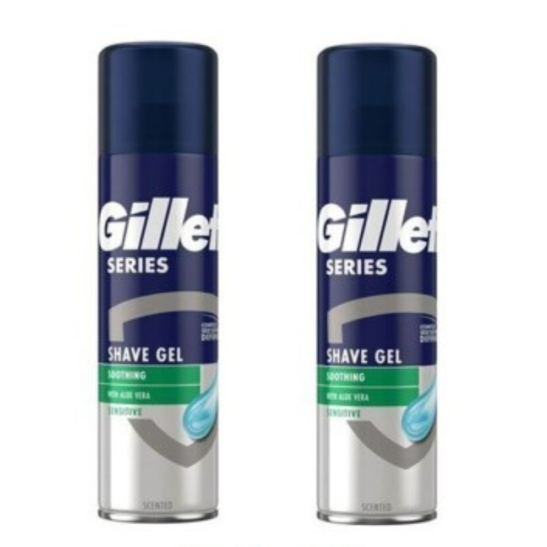 Gillette, shave gel with aloe vera, 200ml