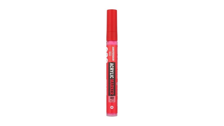 Acrylic marker 4mm Primary Magenta 369