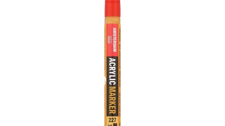 Acrylic marker 2 mm Yellow Ochre 227