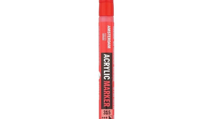Acrylic marker 2 mm Pyrrole Red 315