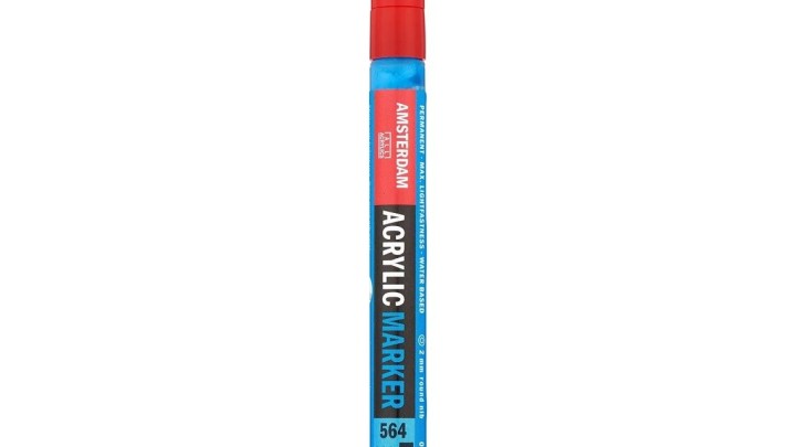 Acrylic marker 2 mm Brilliant Blue 564