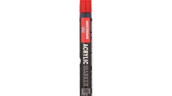 Acrylic marker 2 mm Oxide Black 735
