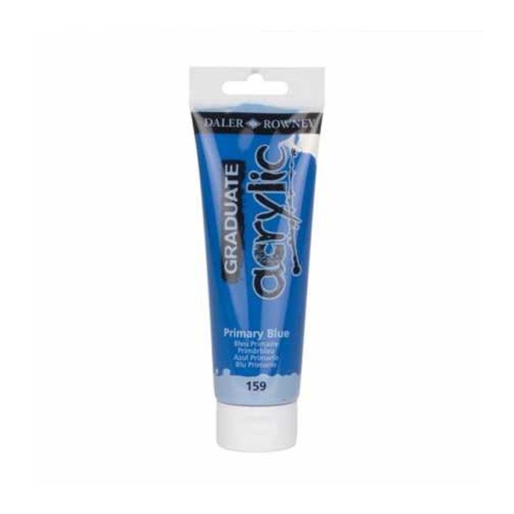 Acrylic Paint Graduate 120ml - Primary Blue