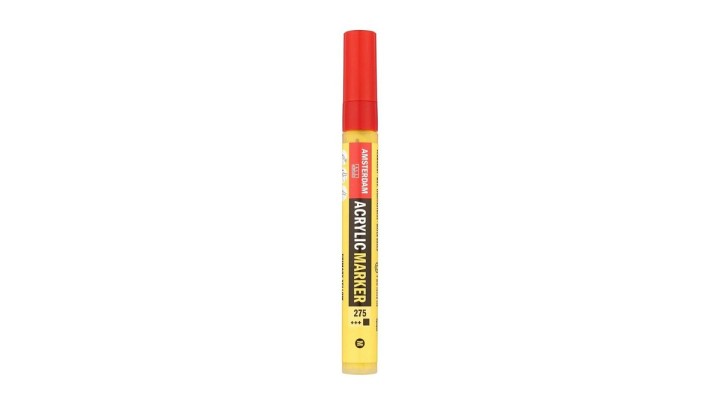 Acrylic marker 4 mm Primary Yellow 275