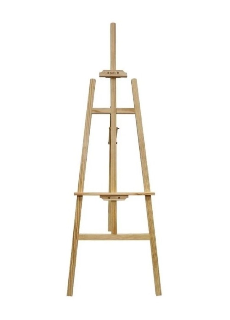 Mont Marte Discovery Floor Display Pine Easel (172cm) Put your artworks on show