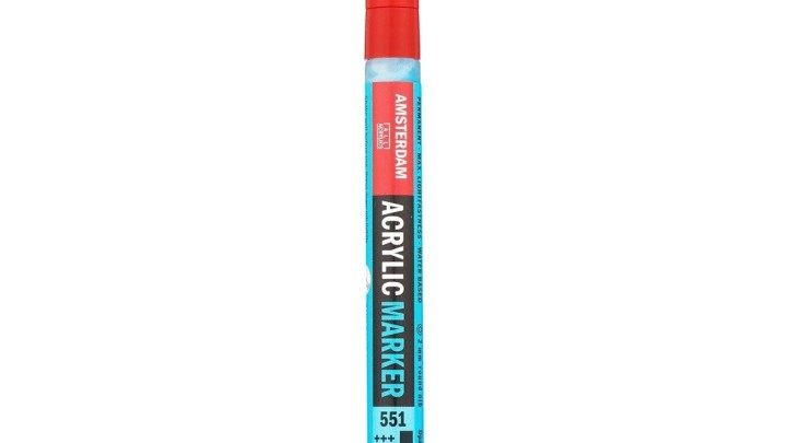 Acrylic marker 2 mm Sky Blue Light 551