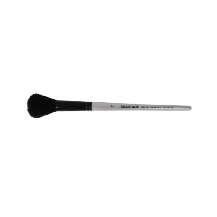 Daler Rowney Graduate Brush Black Goat Round Mop 1 IN.