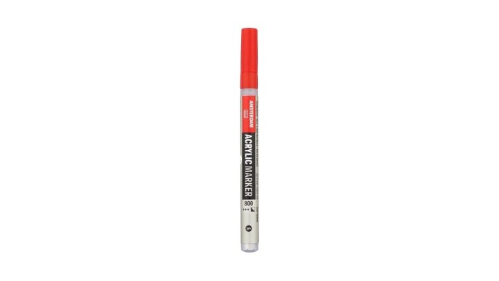 Acrylic marker 2 mm Silver 800
