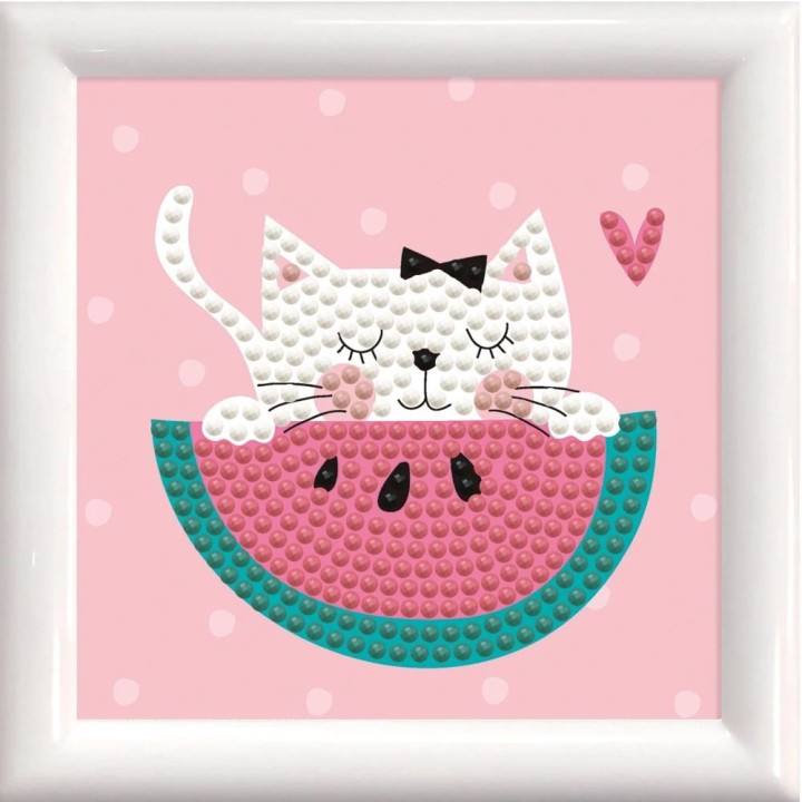 Diamond Dotz Mmmm - Framed Kit,9.5*9.5 cm