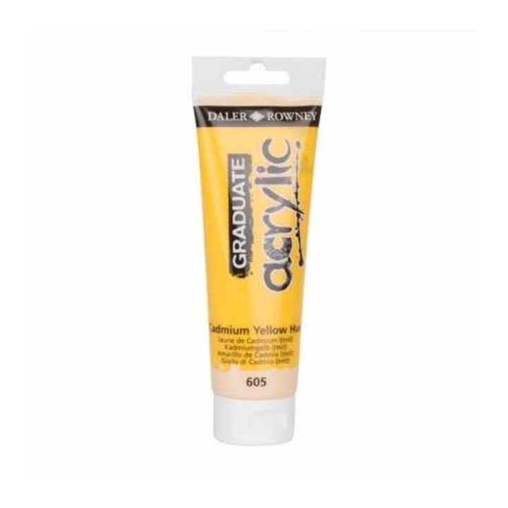 Acrylic Paint Graduate 120ml - Cadmium Yellow Hue