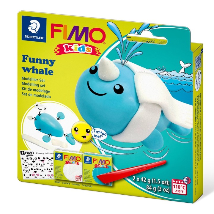 Funny whale FIMO® kids 8035 Oven-bake modelling clay