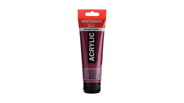 Standard Series acrylic tube 120 ml Caput Mortuum Violet 344