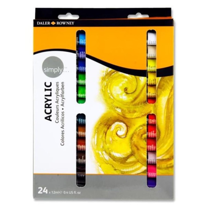 Simply Acrylic Set 24*12 ml