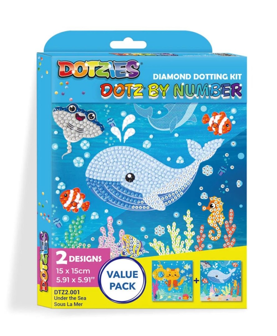 Diamond Dotz Under the Sea, 15*15 cm