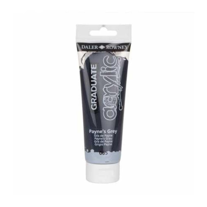 Acrylic Paint Graduate 120ml - Payne's Grey