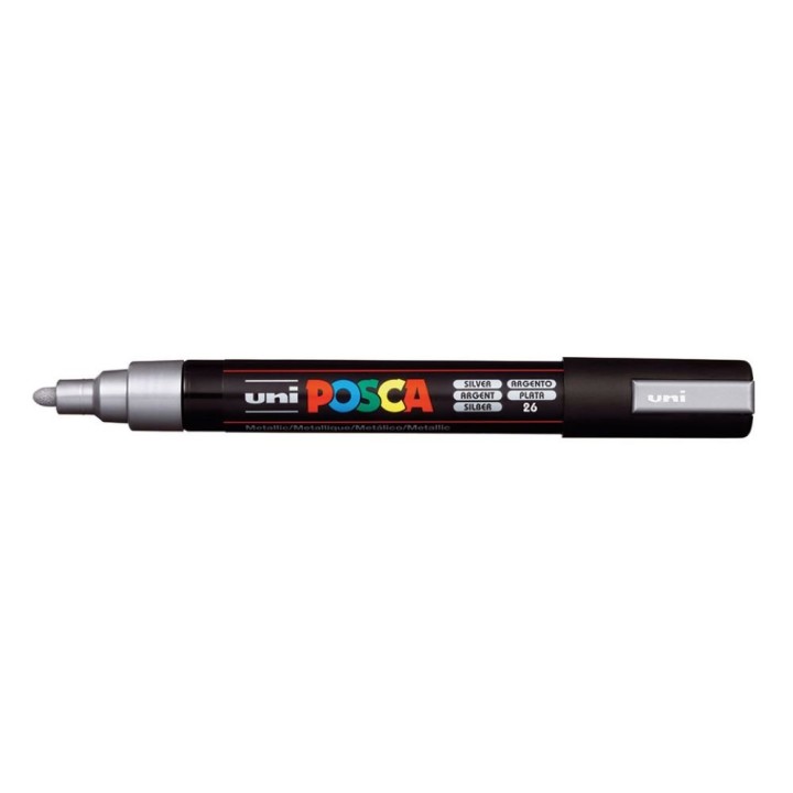 POSCA UNI Medium Paint Marker Silver