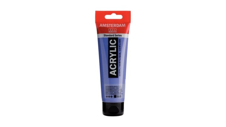 Standard Series acrylic tube 120 ml Ultramarine Violet Light 519