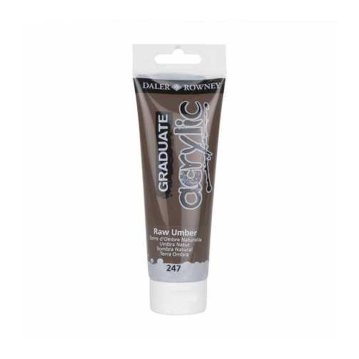 Acrylic Paint Graduate 120ml - Raw Umber