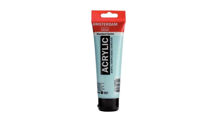 Standard Series acrylic tube 120 ml Sky Blue Light 551