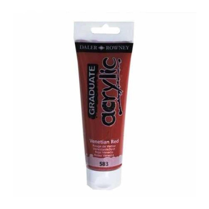 Acrylic Paint Graduate 120ml - Venetian Red