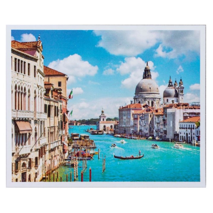 Acrylic paints & canvas pictures painting by number "Venice Canals"" 40x50cm