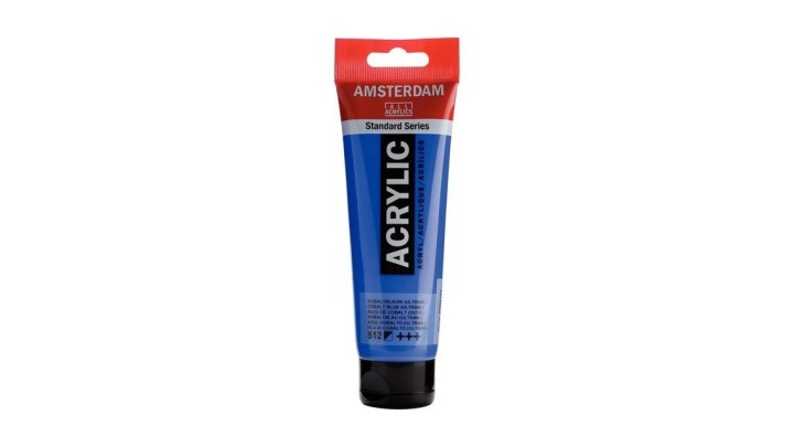 Standard Series acrylic tube 120 ml Cobalt Blue (Ultramarine) 512