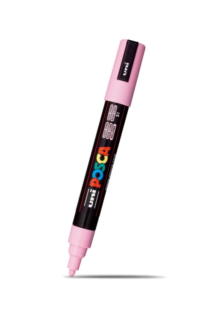 POSCA UNI Medium Paint Marker Light Pink