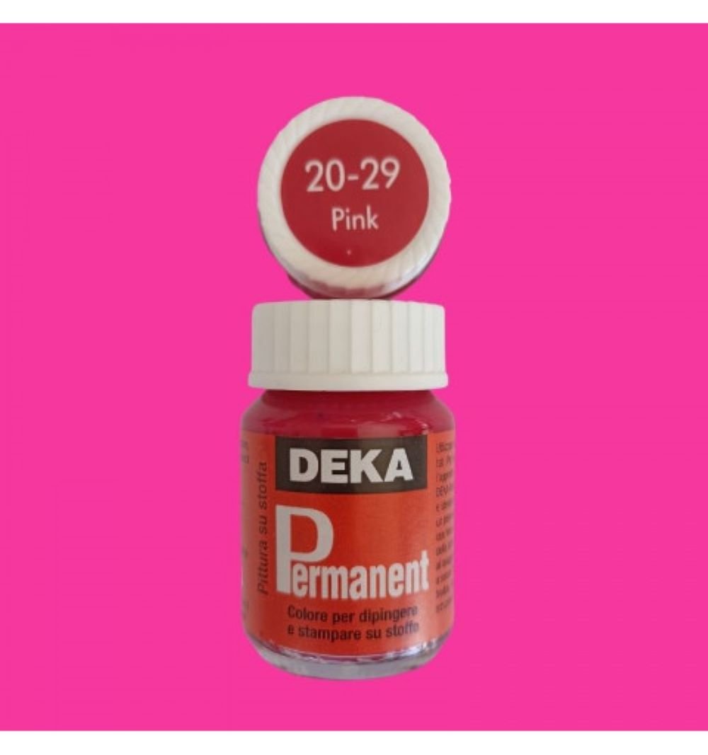 DEKA Permanent Fabric 25 ml Pink 2029